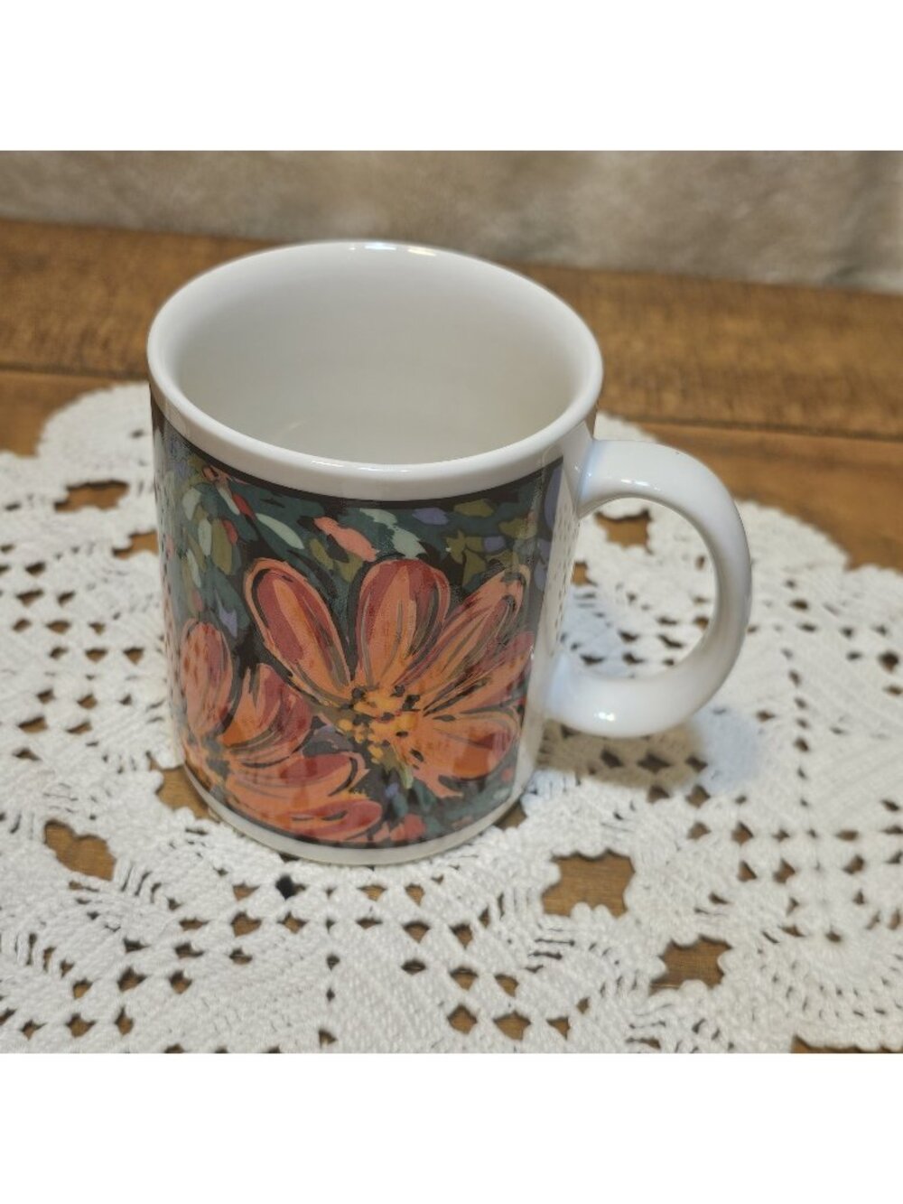 Misono Wild flower Mug 8726 Colorful Floral Painting WildFlowers Boho Bright Cup